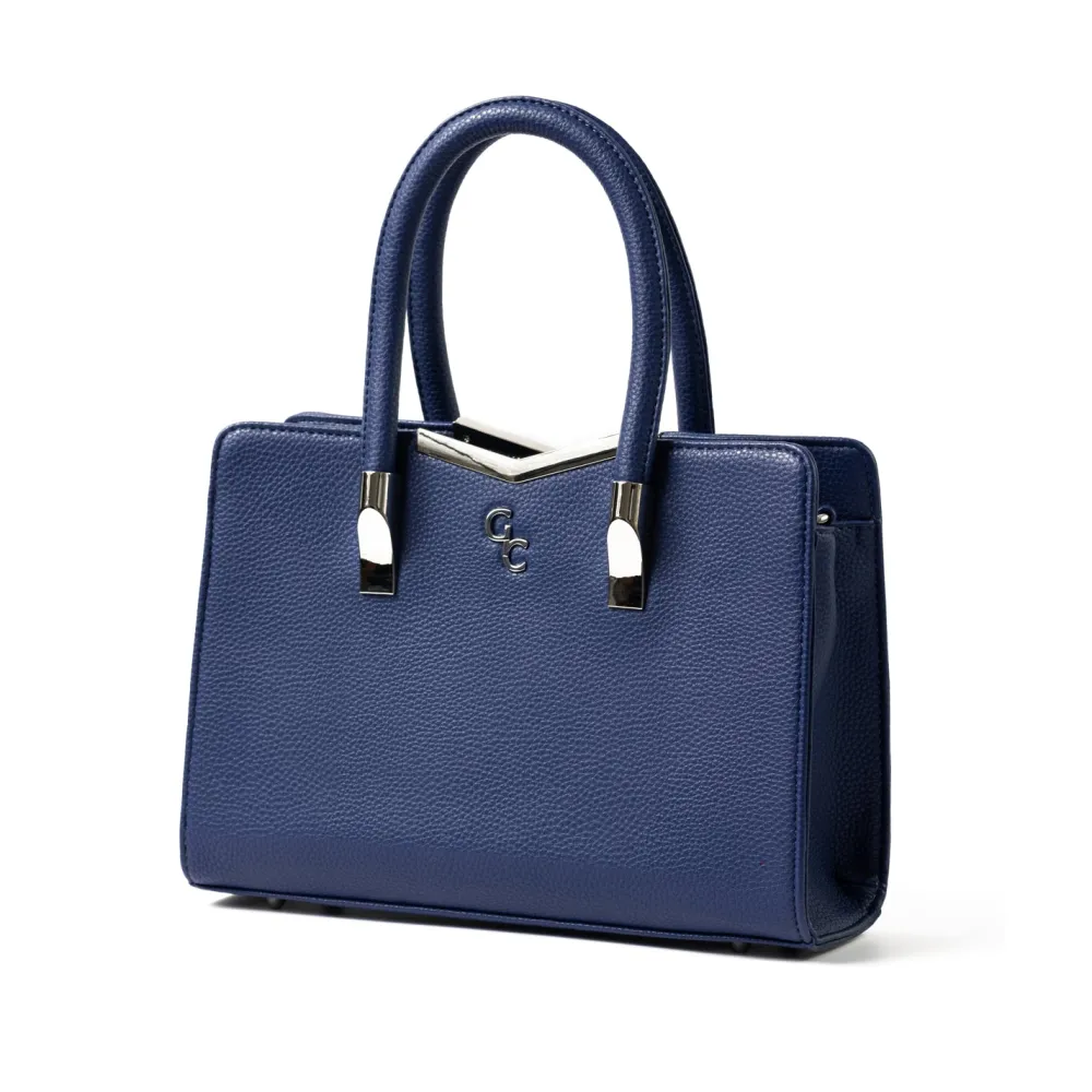 Top Handle Bag - Navy<Galway Crystal New