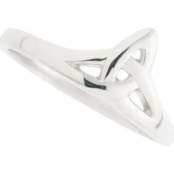 Trinity Knot Sterling Silver Ring<Galway Crystal Online