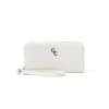 Women's Leather Wallet in White<Galway Crystal Discount